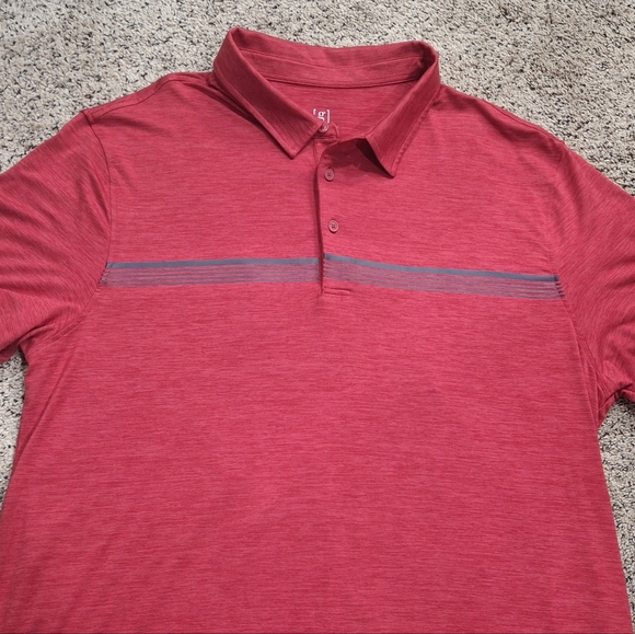 George Brand red polo 3x - Picture 5 of 10
